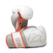 Rival RS80V Impulse Sparring Gloves (26) - Nyrkkeilyhanskat Valkoinen/ Oranssi