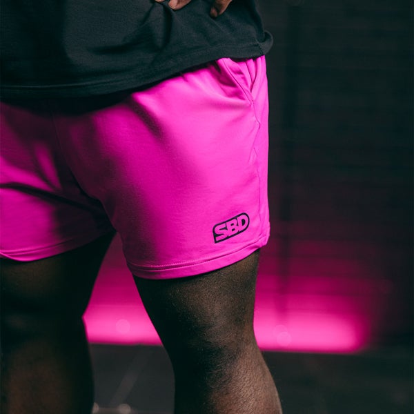 SBD Nova Training Shortsit (26) - Hehkuva Pinkki/Musta