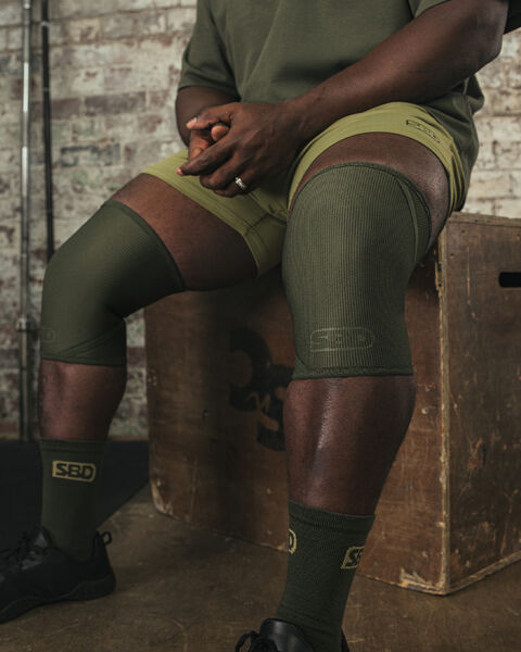 SBD Resolve PL Voimanosto Polvil&auml;mmitin 7mm IPF hyv&auml;ksytty (2kpl) (25) Khaki