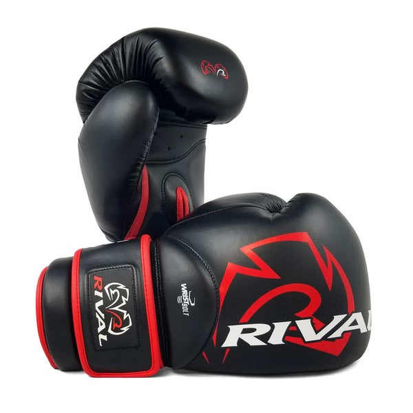 Rival RS4V Aero Sparring Gloves 2.0 (26) - Nyrkkeilyhanskat- Musta